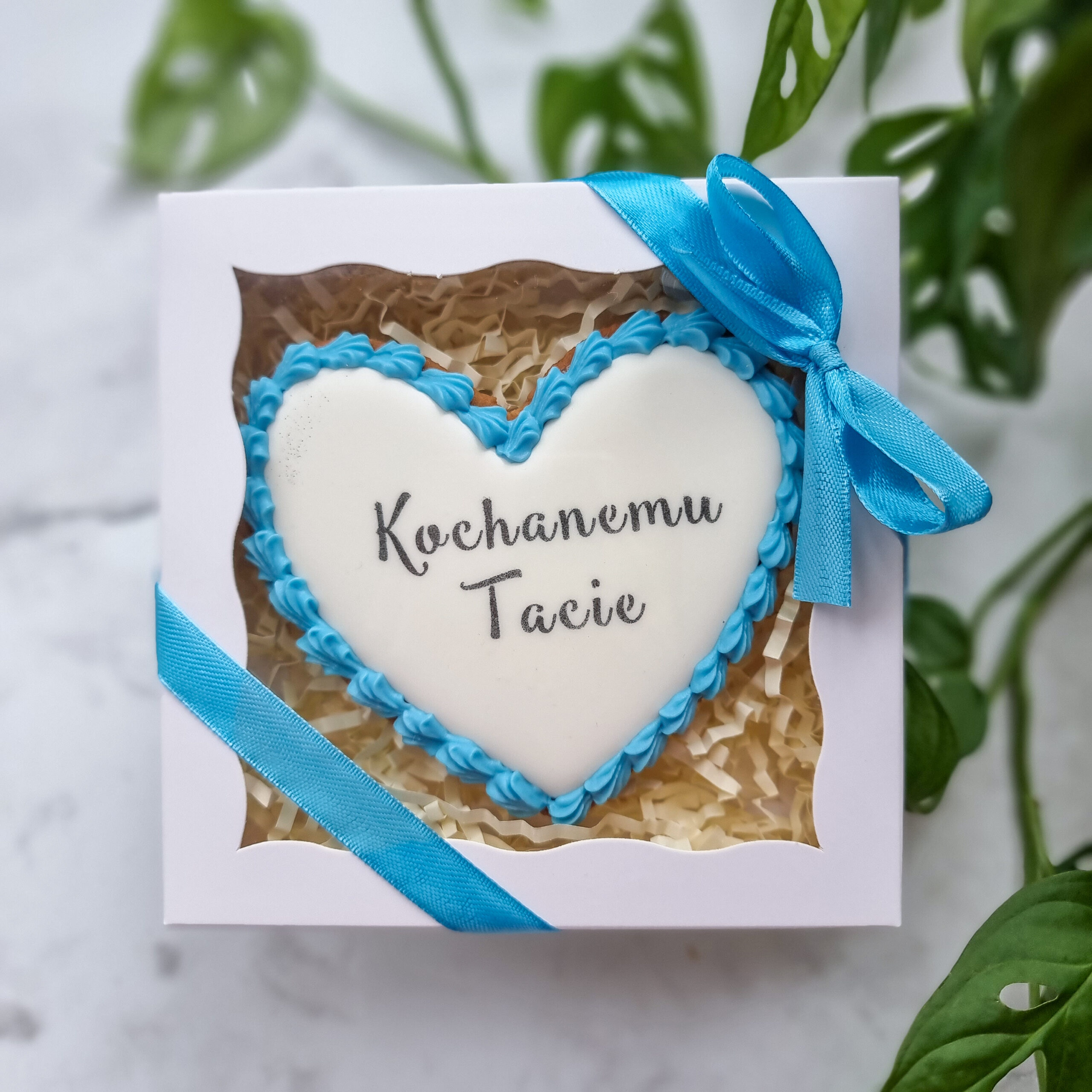 Serce na Dzień Taty - w woreczku lub pudełku