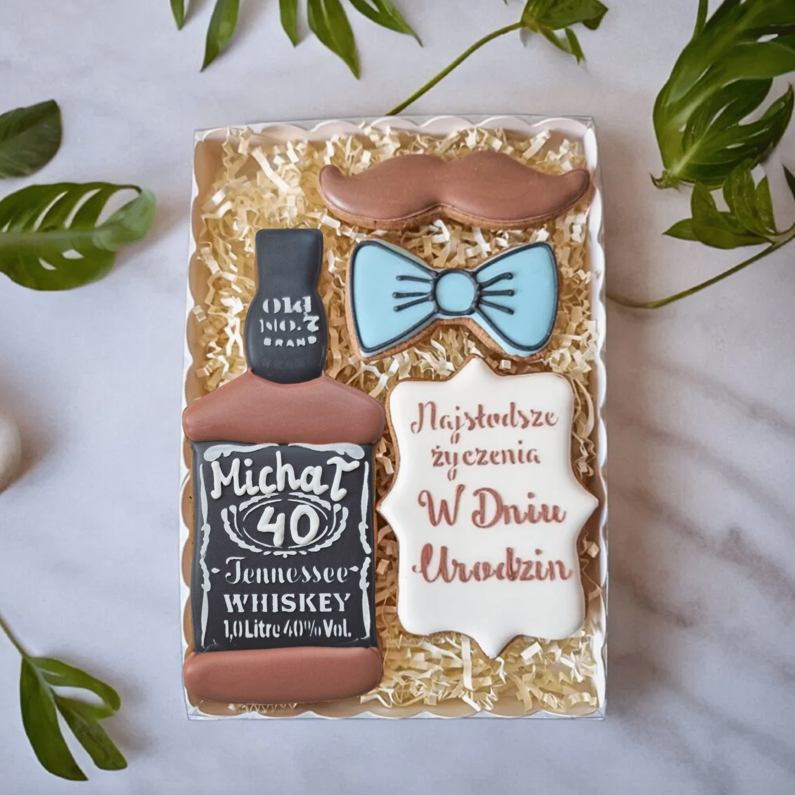 Zestaw Whiskey urodzinowy / imieninowy z personalizacją