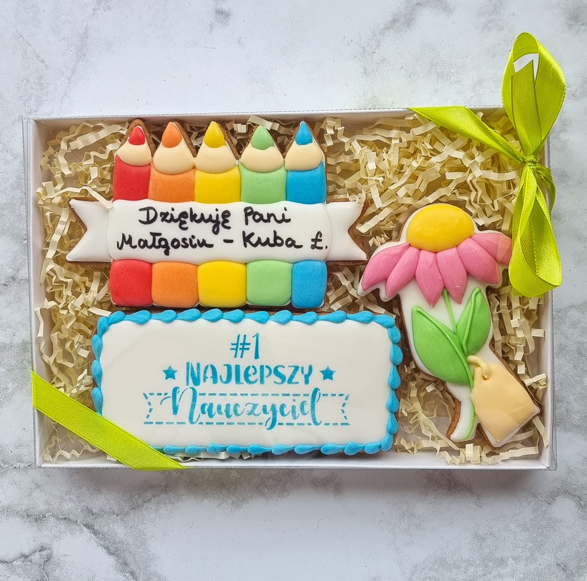 Personalizowany zestaw dla najlepszego nauczyciela - wersja 1 - obrazek 2