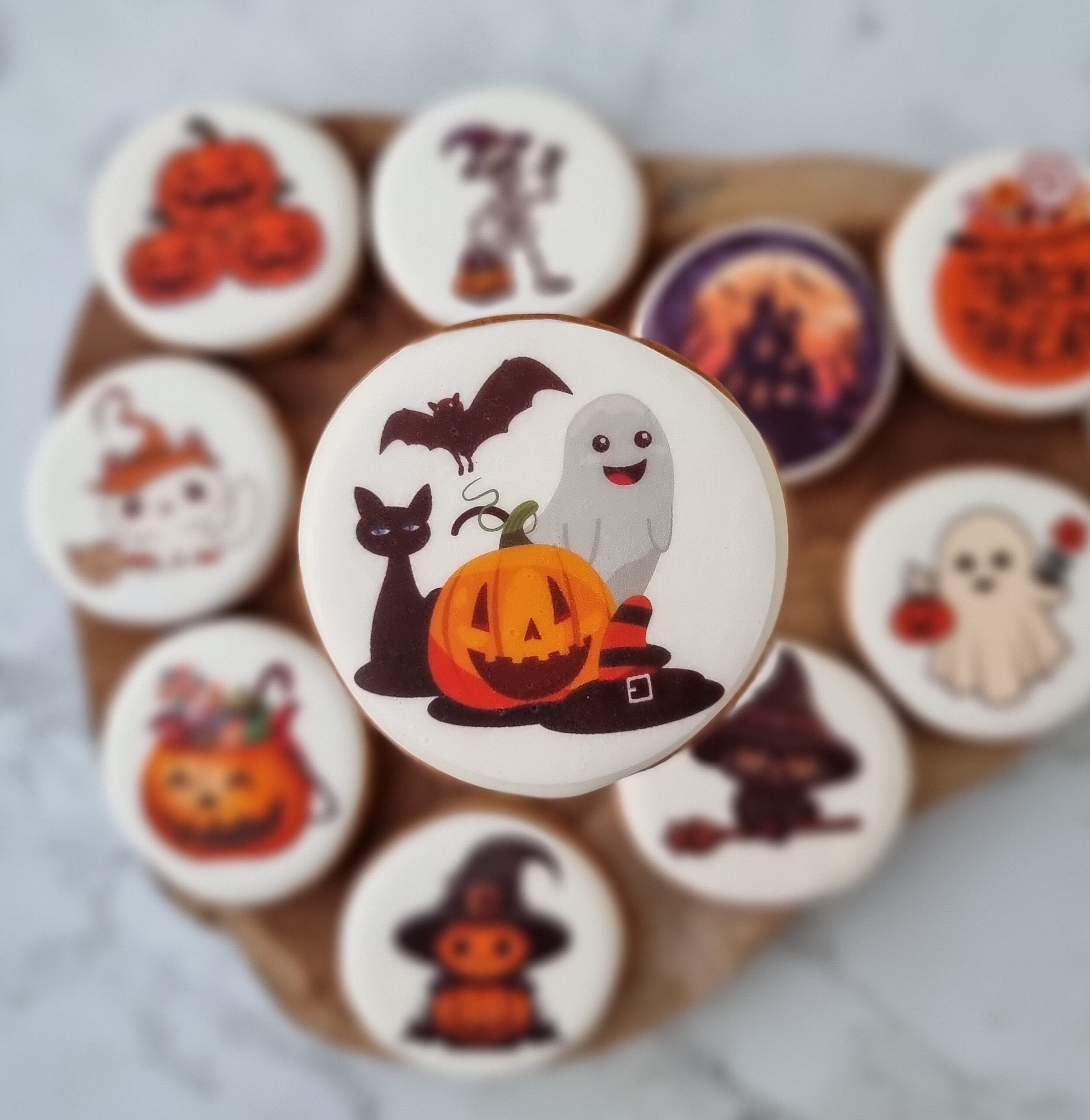 Halloween - piernik z wydrukiem do wyboru - obrazek 2