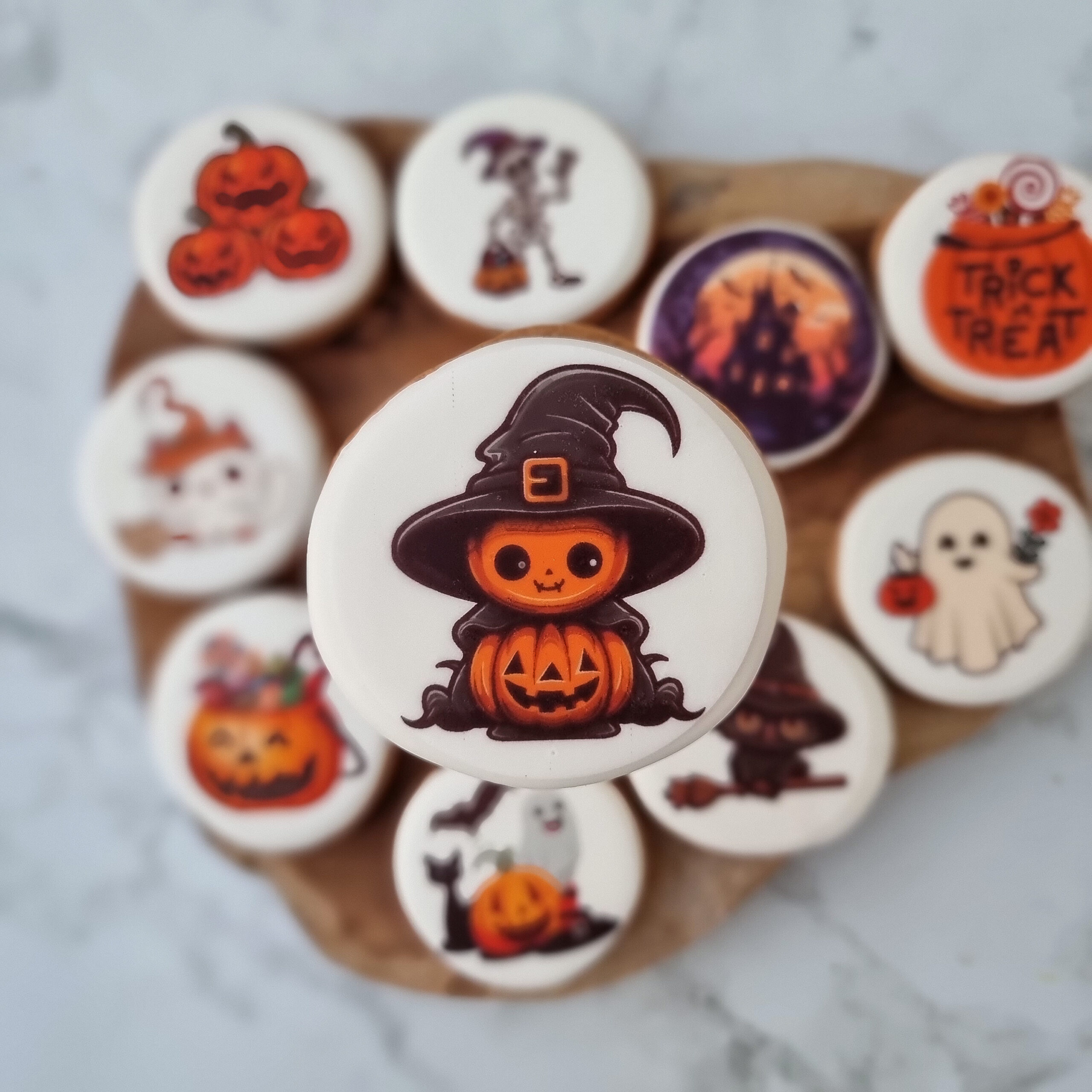 Halloween - piernik z wydrukiem do wyboru - obrazek 3
