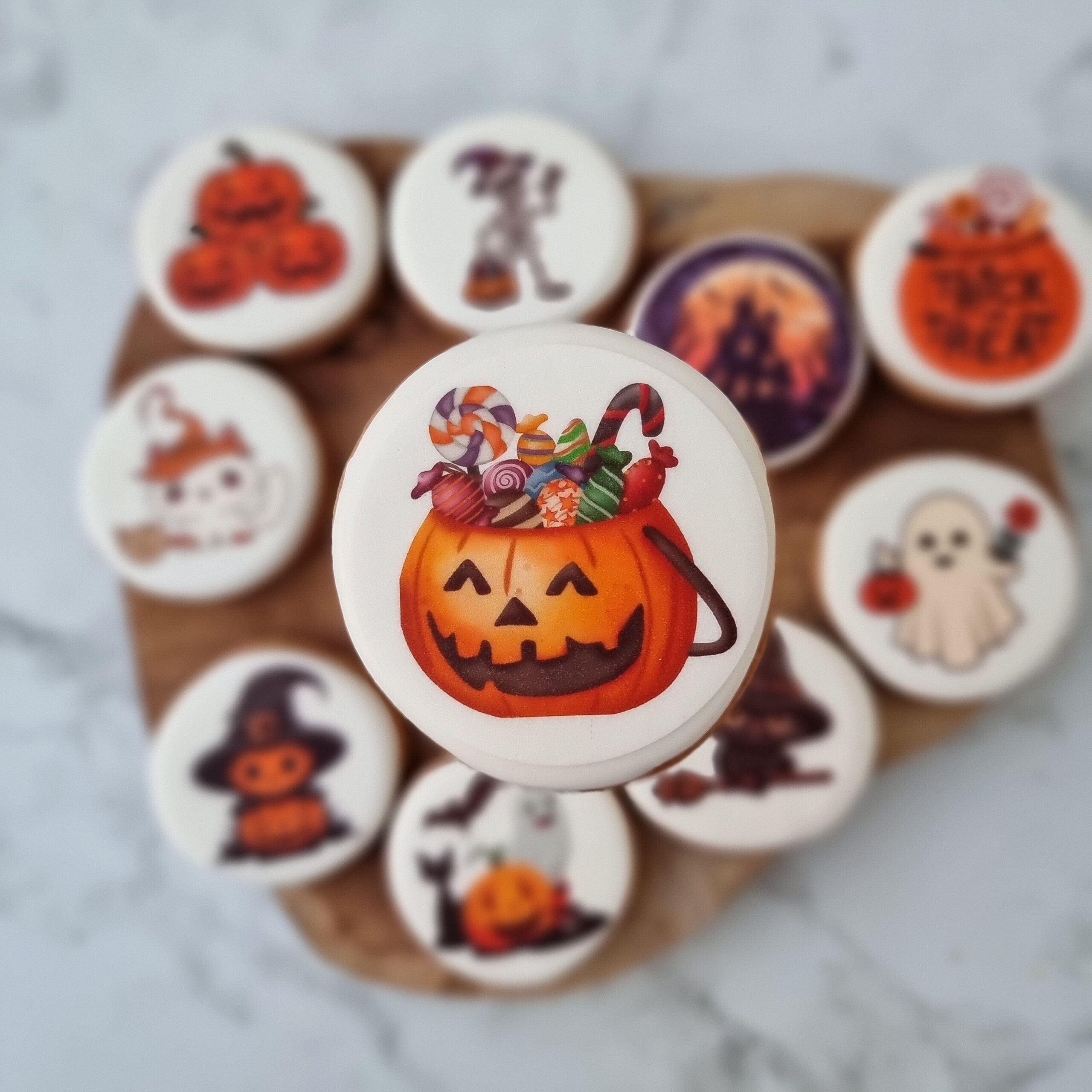 Halloween - piernik z wydrukiem do wyboru - obrazek 4