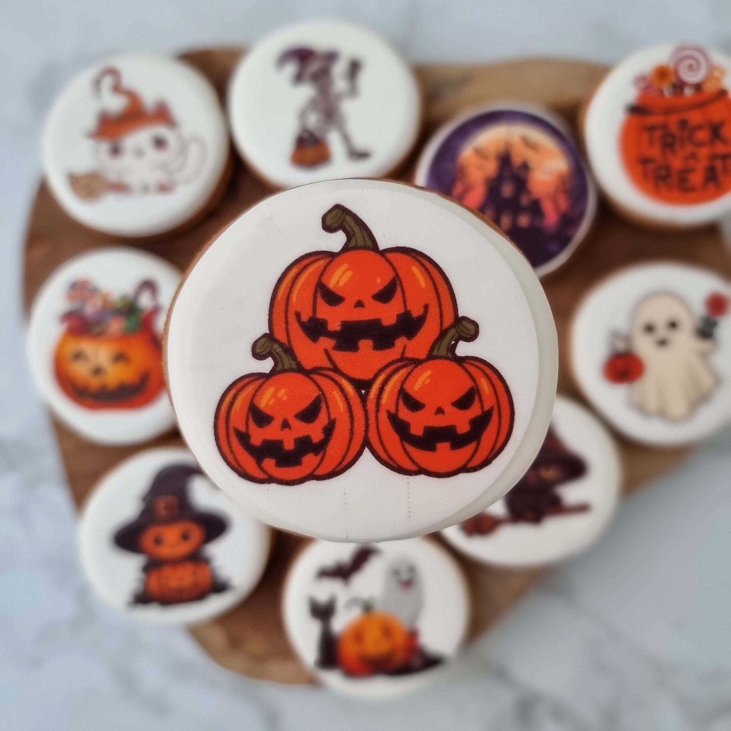Halloween - piernik z wydrukiem do wyboru - obrazek 6