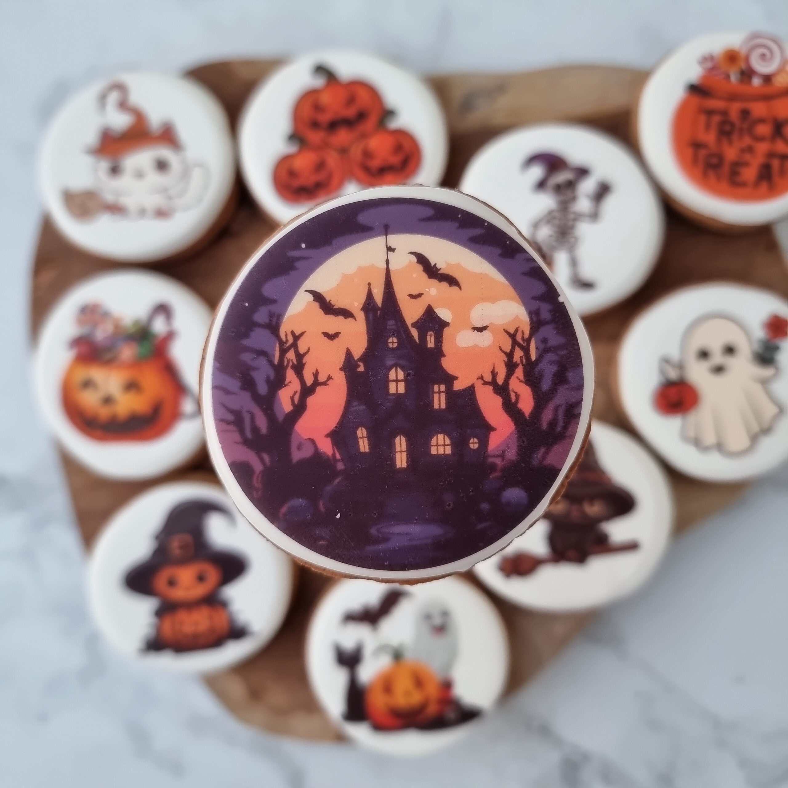 Halloween - piernik z wydrukiem do wyboru - obrazek 7