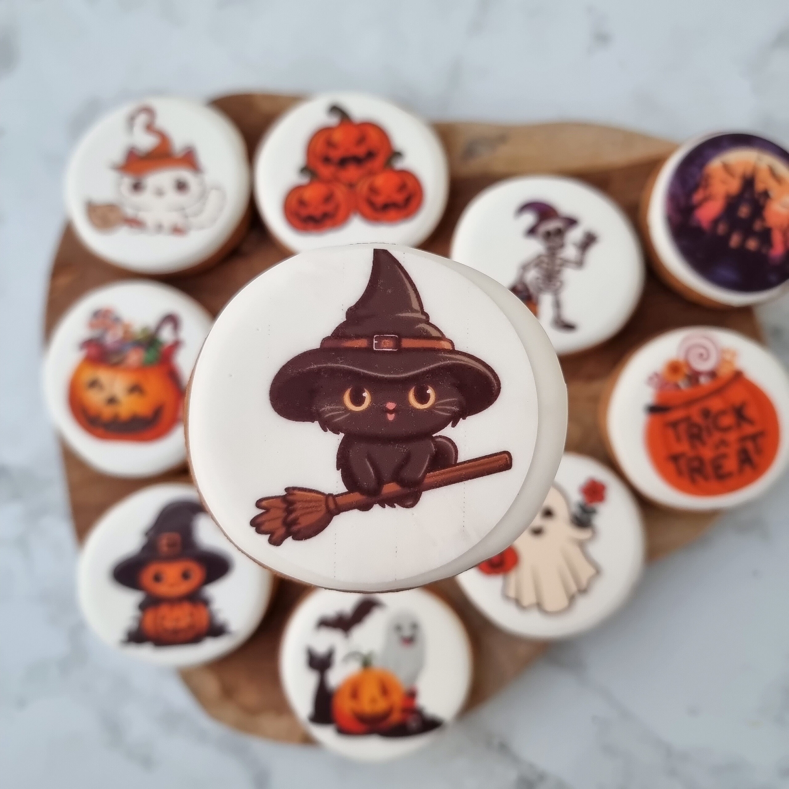 Halloween - piernik z wydrukiem do wyboru - obrazek 10