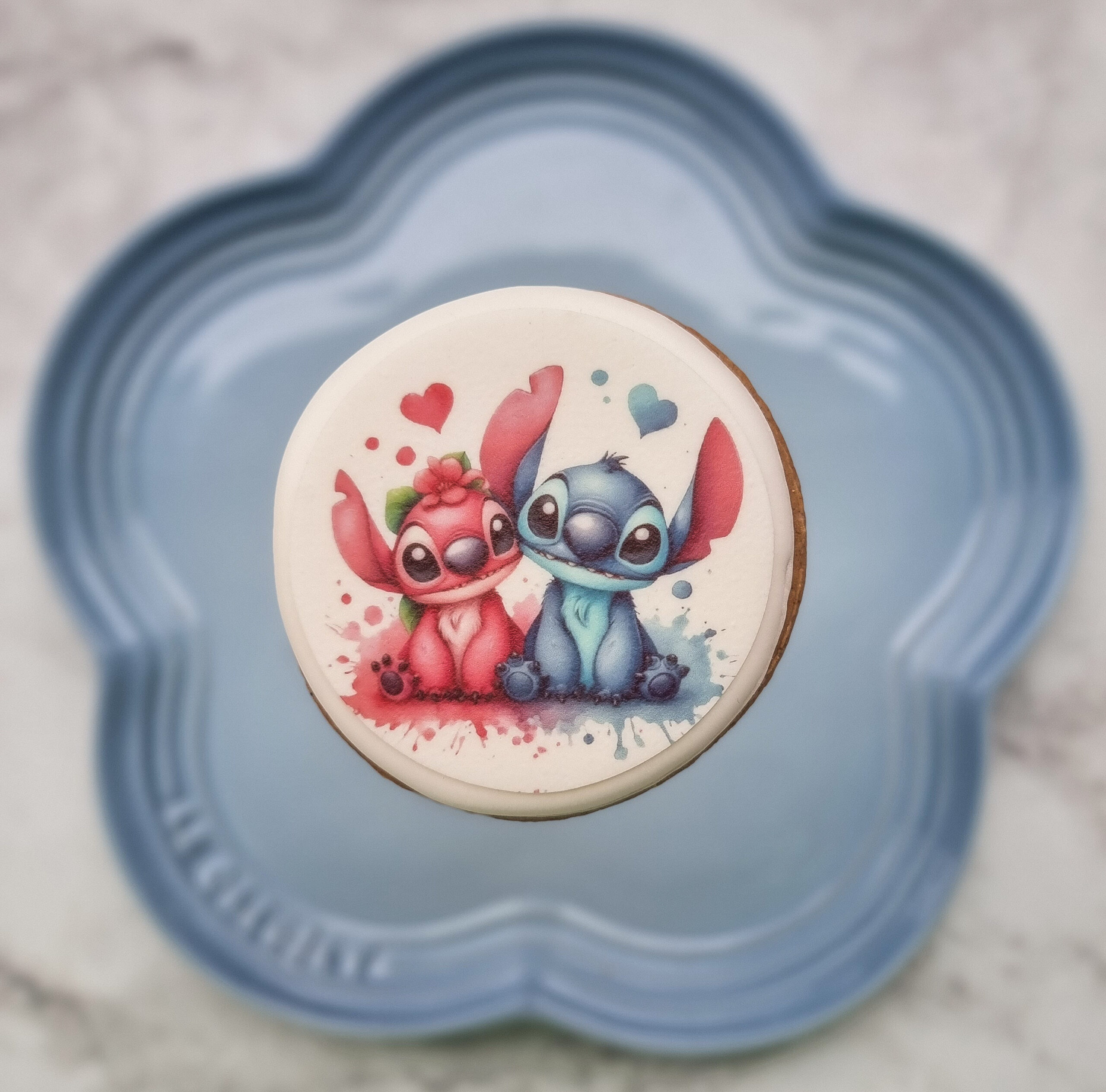 Lilo i Stich- wzór do wyboru (piernik z wydrukiem bajkowym) - obrazek 5