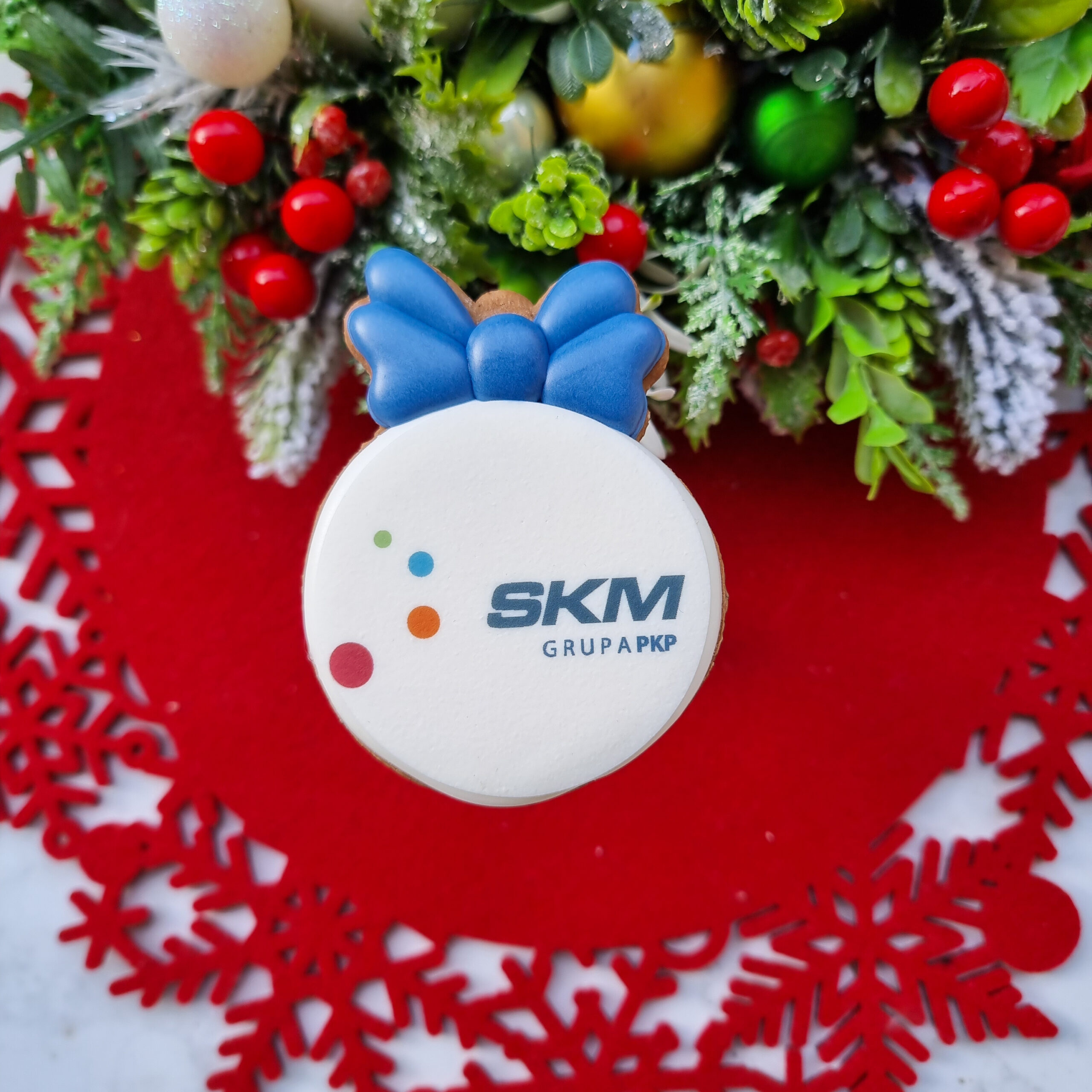 Bombka z kokardą i Twoim LOGO - obrazek 9